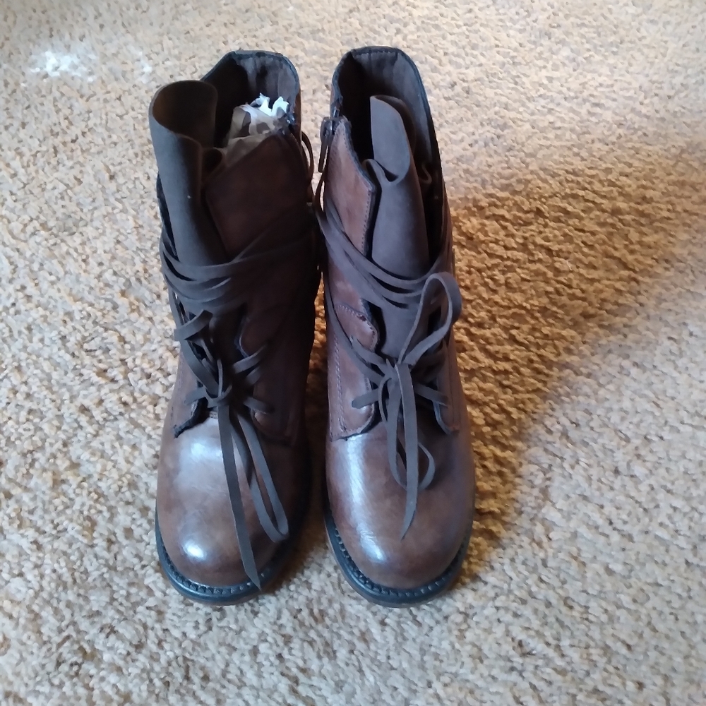 Brown boots
